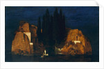 Isle of the Dead, second version, 1880 by Arnold Bocklin