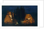 Isle of the Dead, second version, 1880 by Arnold Bocklin