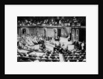 Congress in session in U.S. Capitol, c.1890-1920 by Anonymous