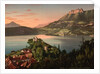 Chateau de Duingt, Annecy in France, c.1890-c.1900 by Anonymous