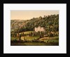 Le Cantal, Chateau Anteroche, near Murat, Auvergne Mountains in France, c.1890-c.1900 by Anonymous