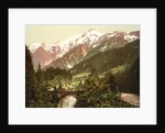 St. Marie bridge, Chamonix Valley in France, c.1890-c.1900 by Anonymous