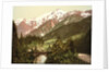 St. Marie bridge, Chamonix Valley in France, c.1890-c.1900 by Anonymous
