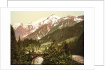 St. Marie bridge, Chamonix Valley in France, c.1890-c.1900 by Anonymous