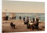 The beach, Blankenberghe in Belgium, c.1890-c.1900 by Anonymous