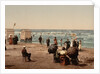 The beach, Blankenberghe in Belgium, c.1890-c.1900 by Anonymous