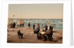 The beach, Blankenberghe in Belgium, c.1890-c.1900 by Anonymous