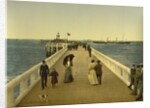 Pier, Ostend, Belgium, c.1890-c.1900 by Anonymous