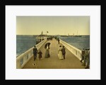 Pier, Ostend, Belgium, c.1890-c.1900 by Anonymous