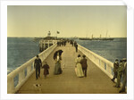 Pier, Ostend, Belgium, c.1890-c.1900 by Anonymous