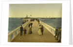 Pier, Ostend, Belgium, c.1890-c.1900 by Anonymous