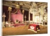 The throne room, Fontainebleau Palace, France, c.1890-c.1900 by Anonymous