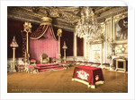 The throne room, Fontainebleau Palace, France, c.1890-c.1900 by Anonymous