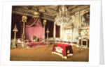 The throne room, Fontainebleau Palace, France, c.1890-c.1900 by Anonymous