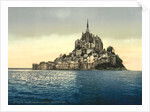 East coast at high water, Le Mont St. Michel, France by Anonymous