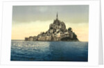 East coast at high water, Le Mont St. Michel, France by Anonymous