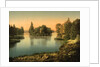 Bois du Boulougne, the lake, Paris, France, c.1890-1900 by Anonymous