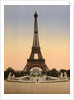 Eiffel Tower, full-view, looking toward the Palais du Trocadéro, Paris, France, c.1890-c.1900 by Anonymous