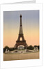 Eiffel Tower, full-view, looking toward the Palais du Trocadéro, Paris, France, c.1890-c.1900 by Anonymous