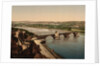 General view and Benezech or Benezet Bridge, Avignon, Provence, France, c.1890-c.1900 by Anonymous