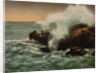 Surf view, Ventimiglia, Riviera, c.1890-1900 by Anonymous