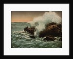 Surf view, Ventimiglia, Riviera, c.1890-1900 by Anonymous