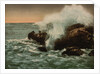 Surf view, Ventimiglia, Riviera, c.1890-1900 by Anonymous