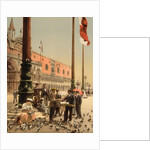 The Doges' Palace and the Columns of St. Mark's, Venice, Italy, c.1890-c.1900 by Anonymous