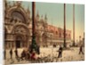 Pigeons in St. Mark's Place, Venice, Italy, c.1890-c.1900 by Anonymous