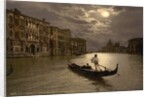 Grand Canal by moonlight, Venice, Italy, c.1890-c.1900 by Anonymous