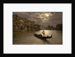 Grand Canal by moonlight, Venice, Italy, c.1890-c.1900 by Anonymous