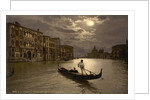 Grand Canal by moonlight, Venice, Italy, c.1890-c.1900 by Anonymous