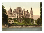 Thun, Shadau Castle, Bernese Oberland, Switzerland, c.1890-c.1900 by Anonymous