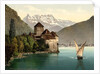 Chillon Castle, and Dent du Midi, Geneva Lake, Switzerland, c.1890-c.1900 by Anonymous