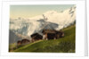 Saas Fee, alpine view, Valais, Alps of, Switzerland, c.1890-c.1900 by Anonymous