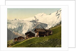 Saas Fee, alpine view, Valais, Alps of, Switzerland, c.1890-c.1900 by Anonymous