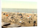 Building sand castles, Westerland, Sylt, Schleswig-Holstein, Germany, c.1890-c.1900 by Anonymous