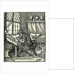 The Woodblock cutter, 1568 by Jost Amman