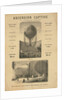 Broadside announcing a captive balloon ascension during the Paris Exposition of 1867 by Anonymous