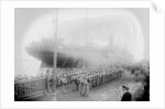 Portuguese Troops disembarking, Brest, 1917 by Anonymous