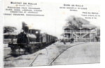 Postcard of the station at Kelle, c.1908 by Anonymous