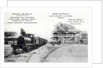 Postcard of the station at Kelle, c.1908 by Anonymous