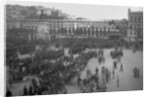 Victory celebrations in Praca do Comercio, Lisbon, 1918 by Anonymous