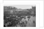 Victory celebrations in Praca do Comercio, Lisbon, 1918 by Anonymous