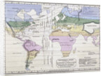 Isothermal Chart, or, View of Climates and Productions by William C. (1794-1845) Woodbridge