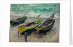Three Fishing Boats, 1886 by Claude Monet