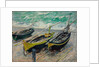 Three Fishing Boats, 1886 by Claude Monet