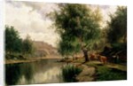 Summer Landscape, 1877 by Edward Bergh