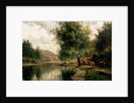 Summer Landscape, 1877 by Edward Bergh