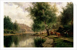 Summer Landscape, 1877 by Edward Bergh